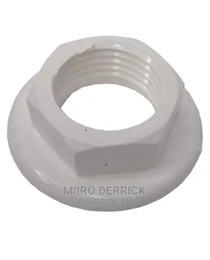 Plastic Taps and Back Nuts Chrome Nipple 1/2 Inch