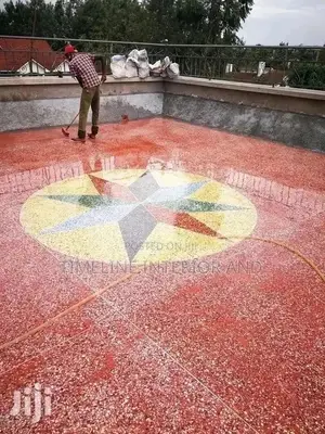 Redish Floor Terrazzo