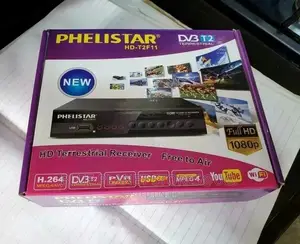 Phelistar Dvb-T2 (HD-T2F11) Full HD Free-To-Air Decoder