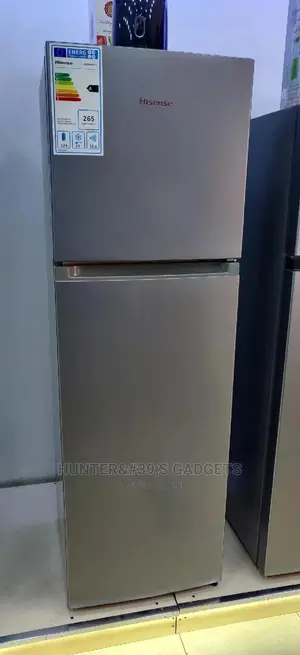 Hisense 220 Liters Double Door Fridge Silver Color New Model
