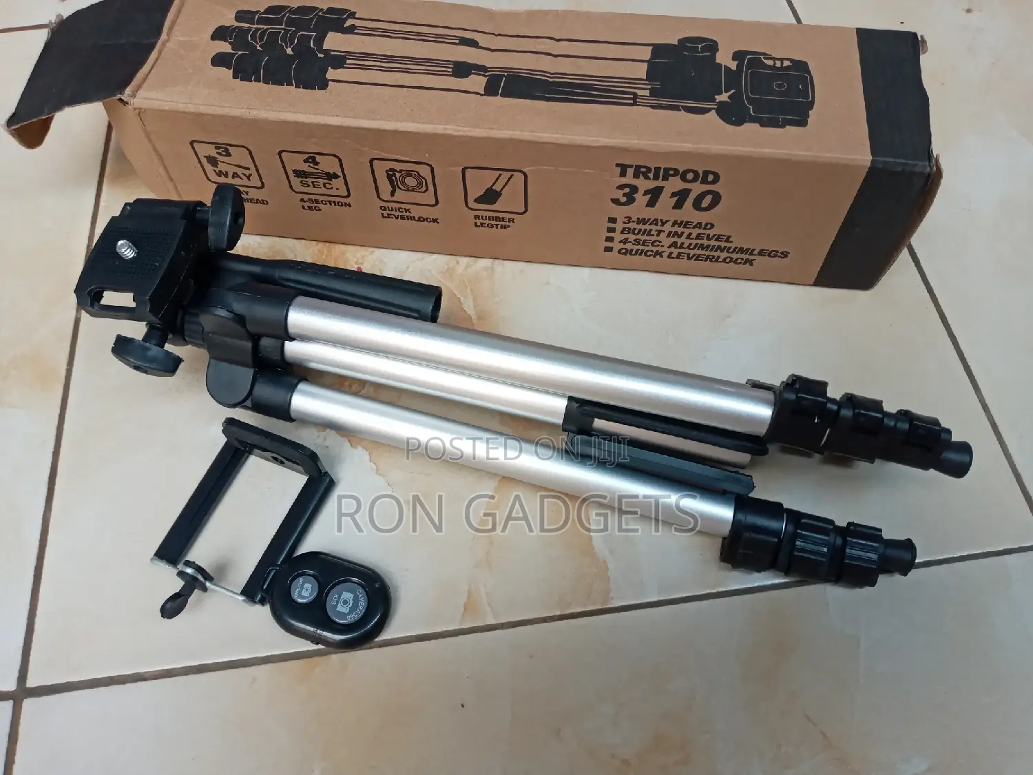 Tripod Stand With Remote