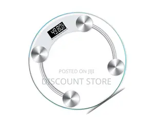 Bathroom Tempered Glass Weighing Scales 