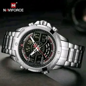 Size Naviforce Black, Silver Naviforce Watches