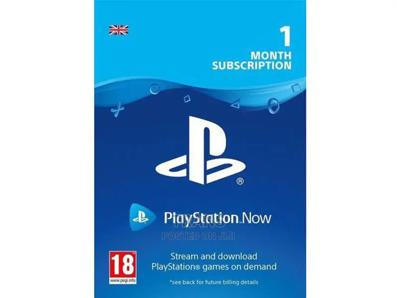 Playstation Now 1 Month Subscription