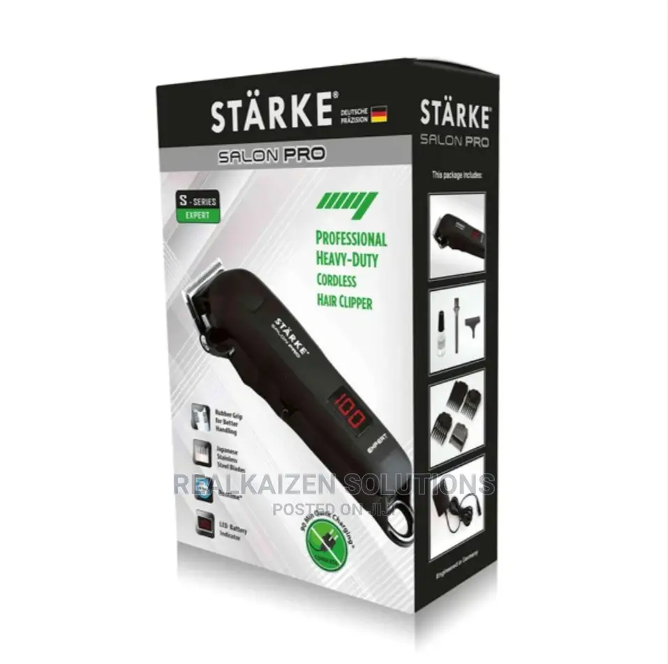 German Starke Salon PRO S-Series Expert Cordless Clipper