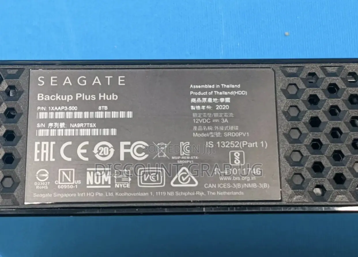 Seagate Backup Plus Hub 8tb External Harddrive