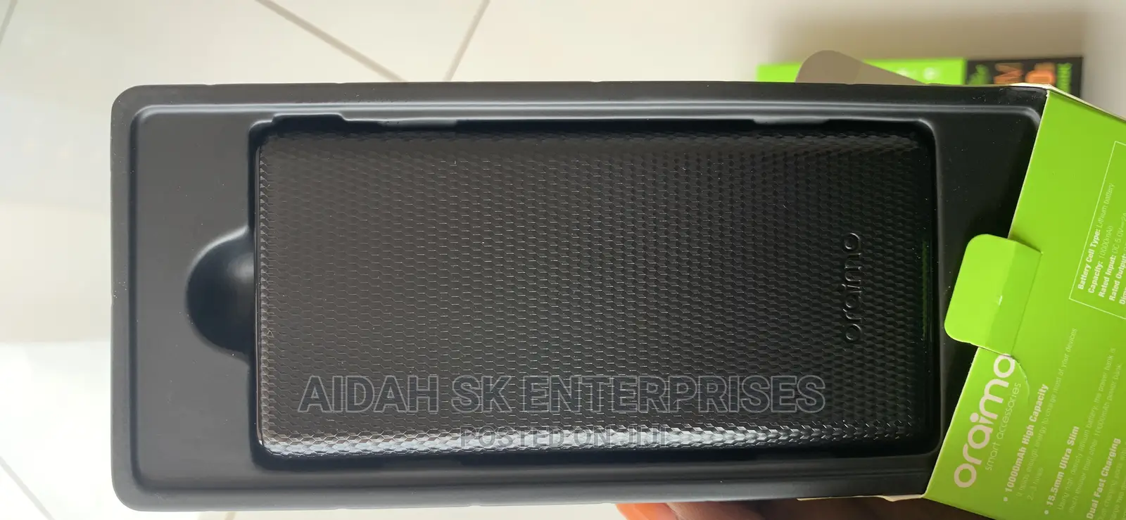 Oraimo Power Bank