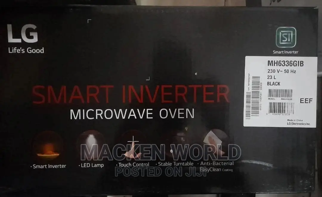 23L LG Mh6335gib Microwave Oven