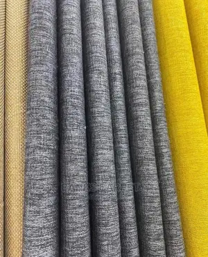 Plain Grey Curtain