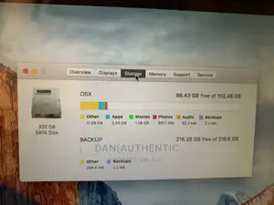 Laptop Apple MacBook 2010 4GB Intel Core 2 Duo HDD 320GB