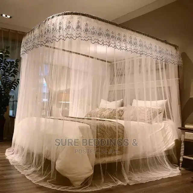 2 Stands Rail Mosquito Net