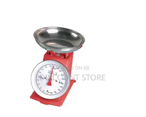 Red Table Scales Mechanical