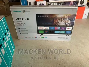58 Hisense Smart 4k Frameless on Promotion