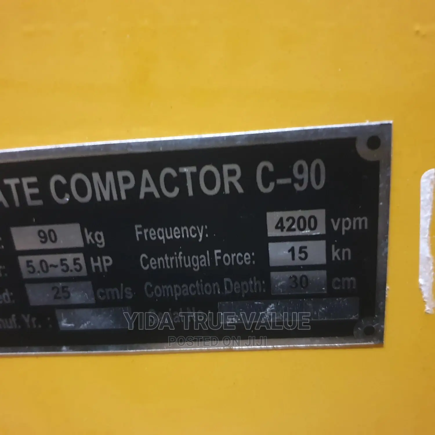 Plate Compactor C90