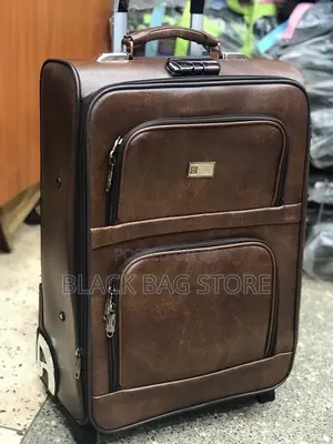Travel Leather Bag - Medium