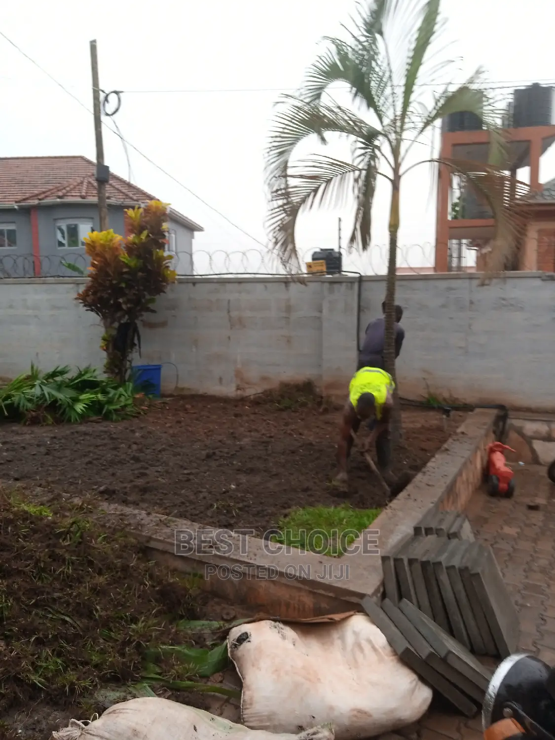 Compound Designing and Land Scarping.
