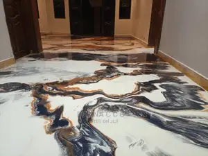 3d Abstract Epoxy Flooring