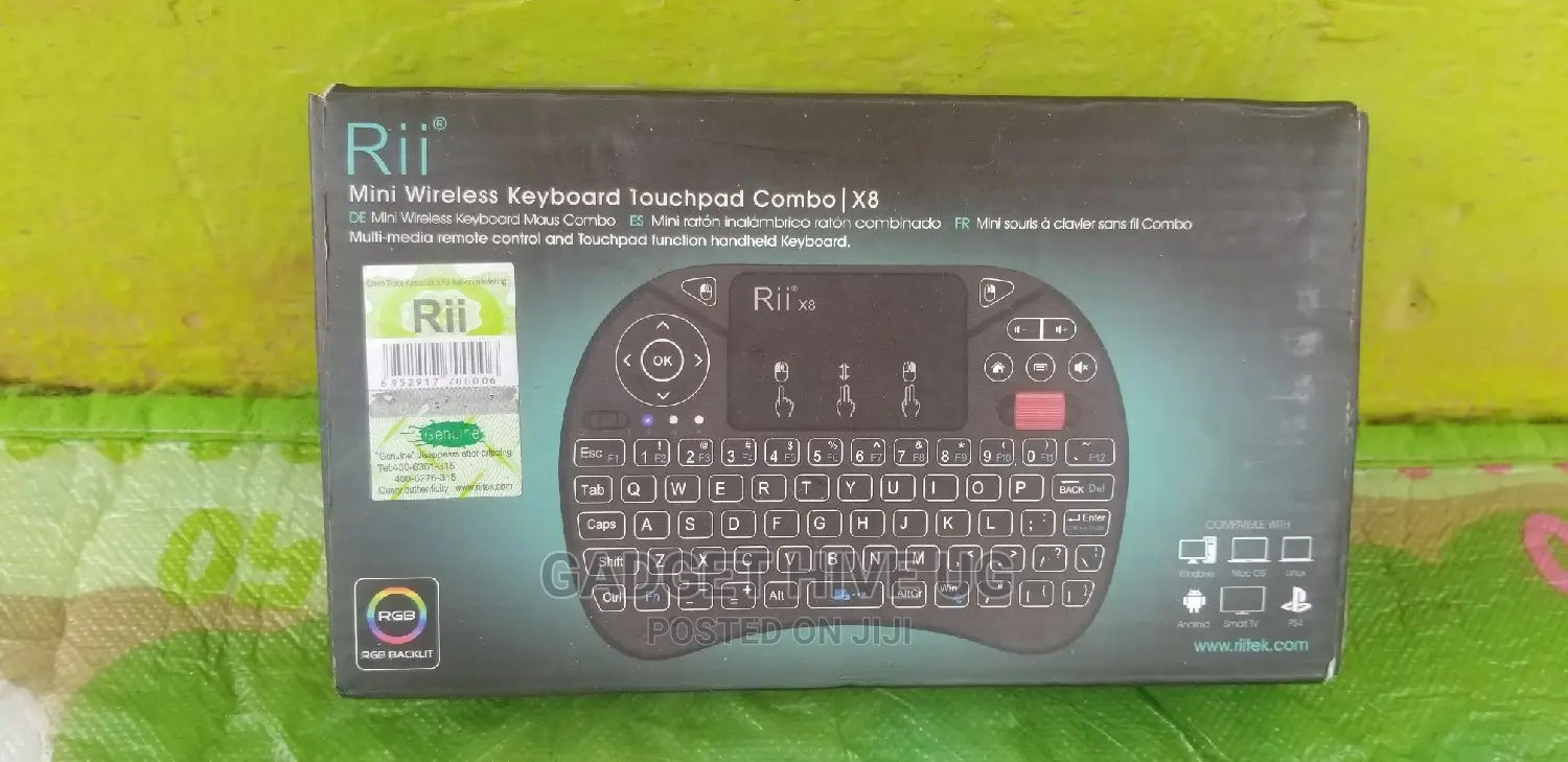 Mini Wireless Keyboard Touchpad Combo