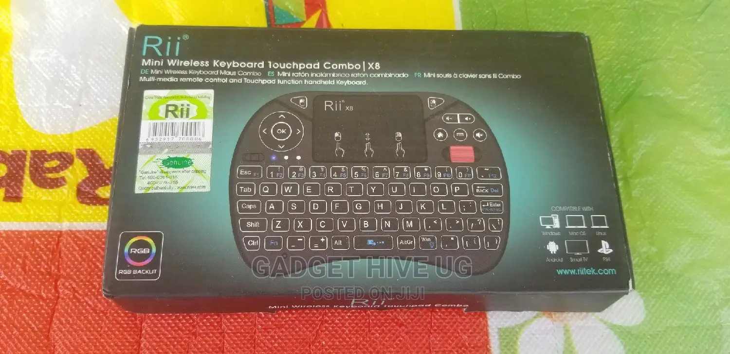 Mini Wireless Keyboard Touchpad Combo