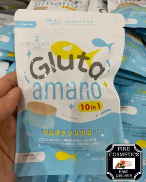 GLUTA AMANO 10-In-1 30000MG Collagen 30 Softgel Skin Tabs