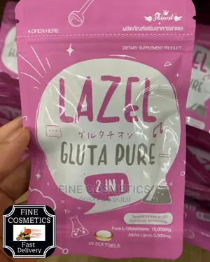 LAZEL Pure Gluta 2-In-1 Speed White Full Dose 30 Gel Tabs