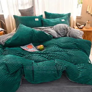 Luxury Coral Velvet Duvet