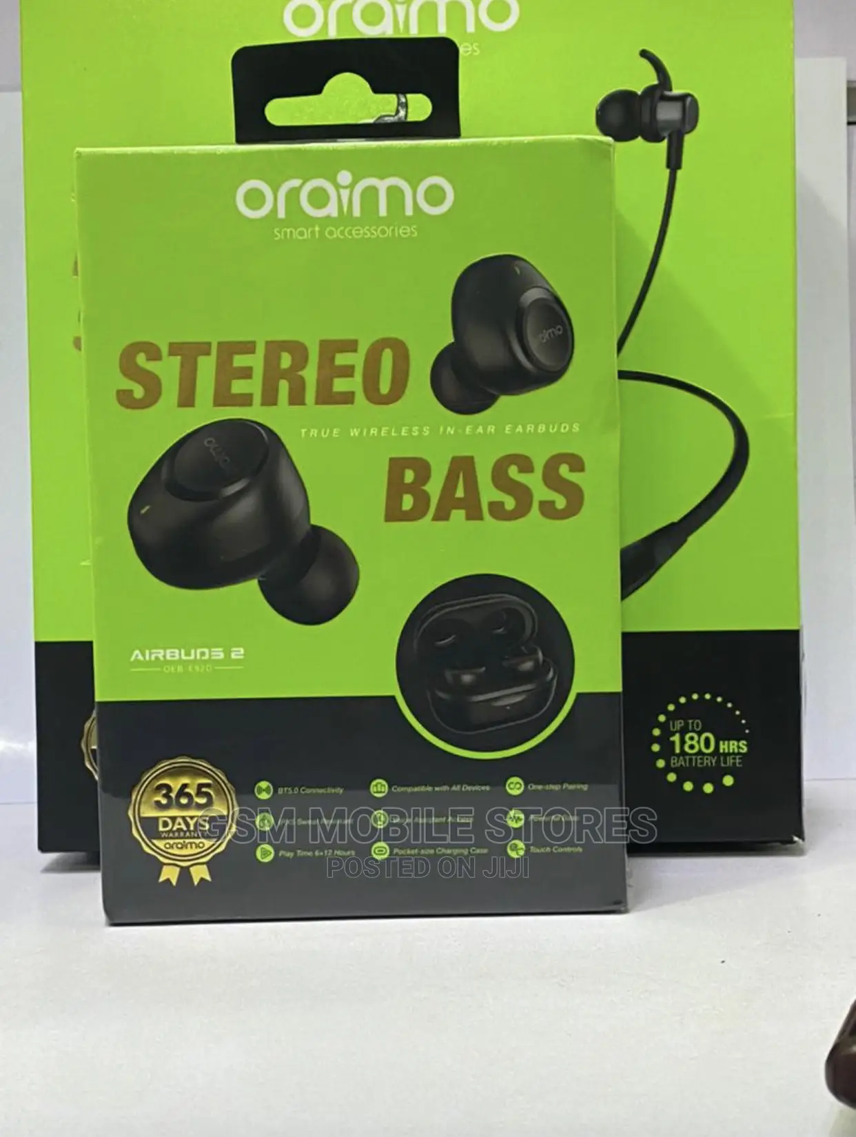 Oraimo Wireless Earbuds 2