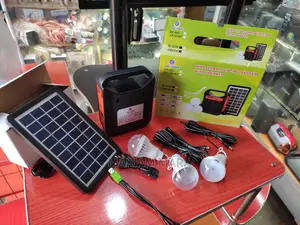 Min Solar Lighting System With Speaker