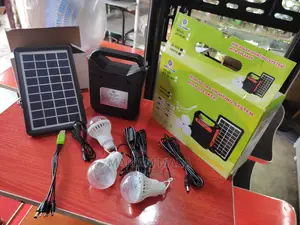Min Solar Lighting System With Speaker