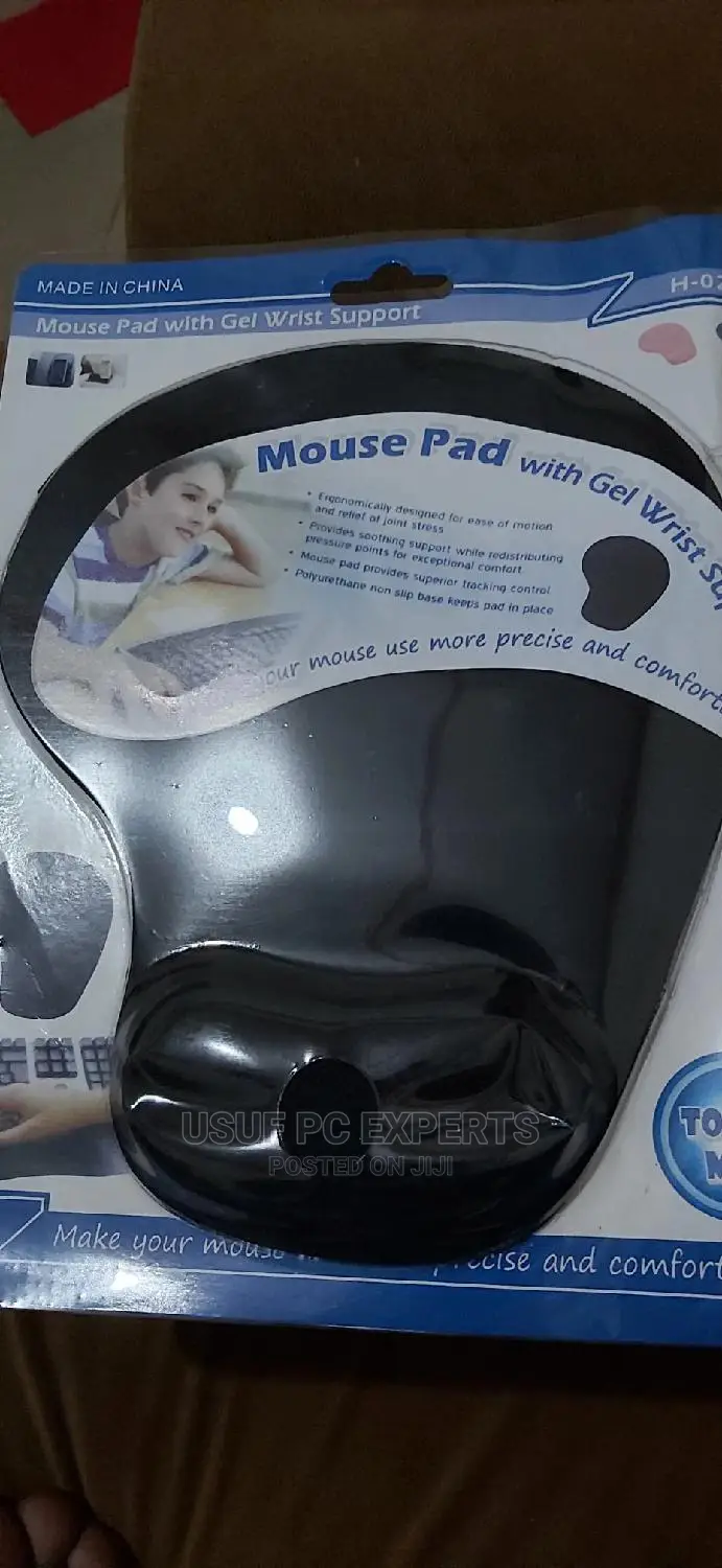 Smooth Mouse Pad With Gel