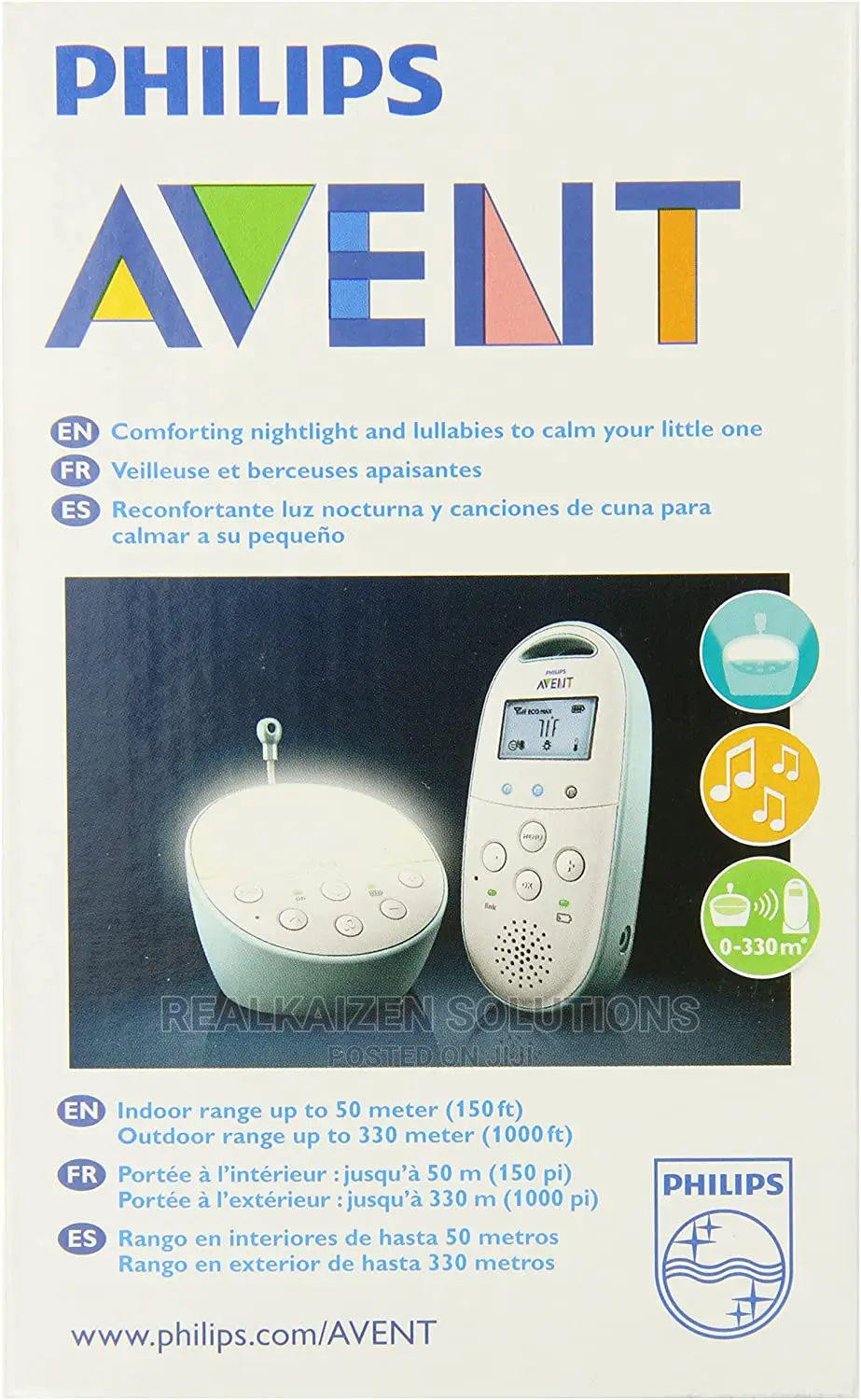 Philips AVENT DECT Audio Baby Monitor