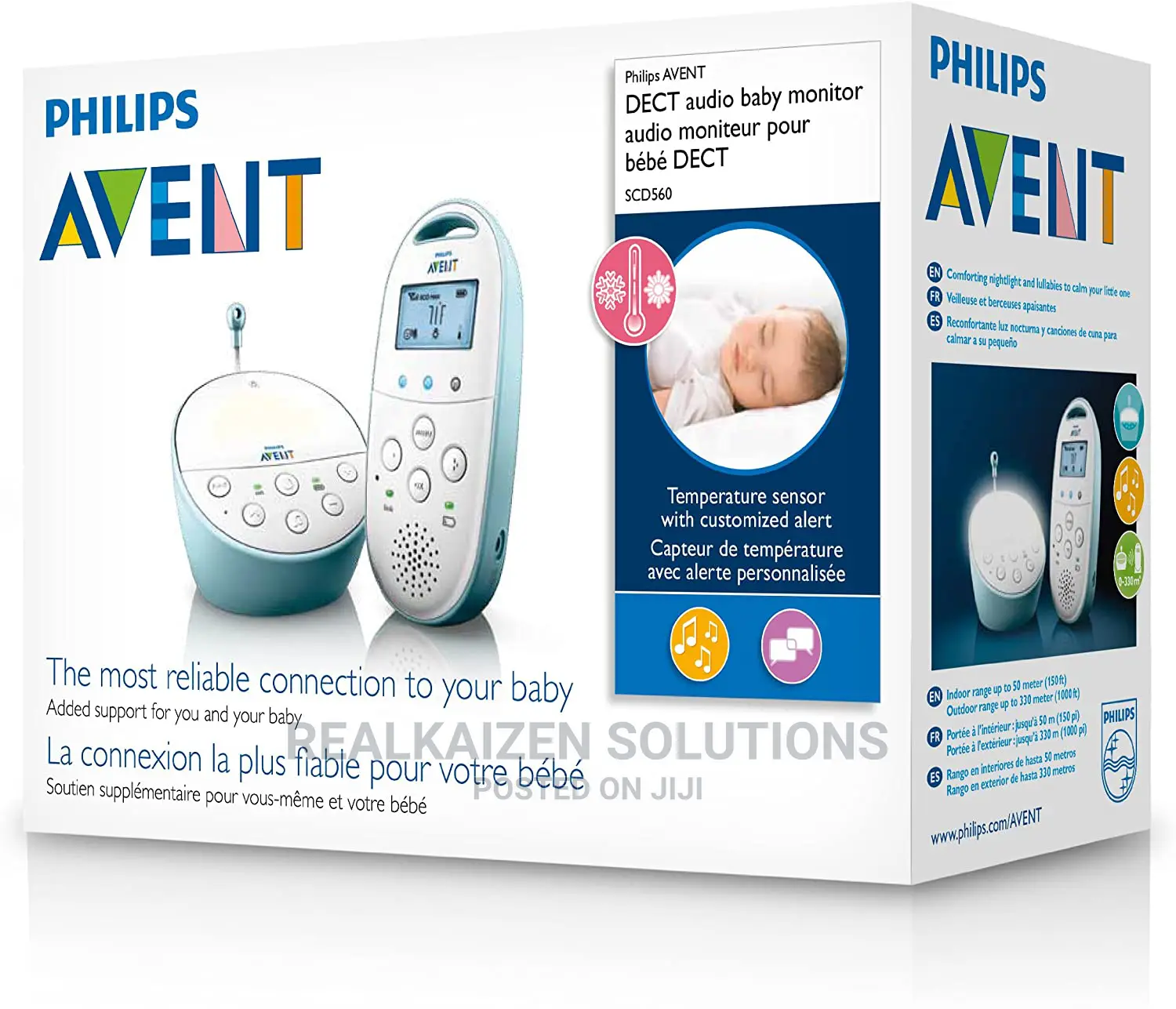 Philips AVENT DECT Audio Baby Monitor