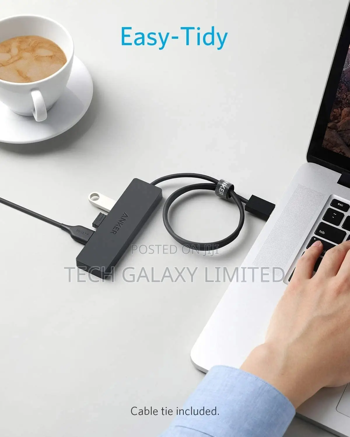 Anker 4-Port USB 3.0 Hub, Ultra-Slim Data USB Hub