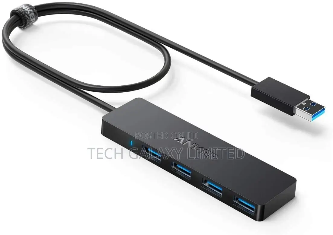 Anker 4-Port USB 3.0 Hub, Ultra-Slim Data USB Hub