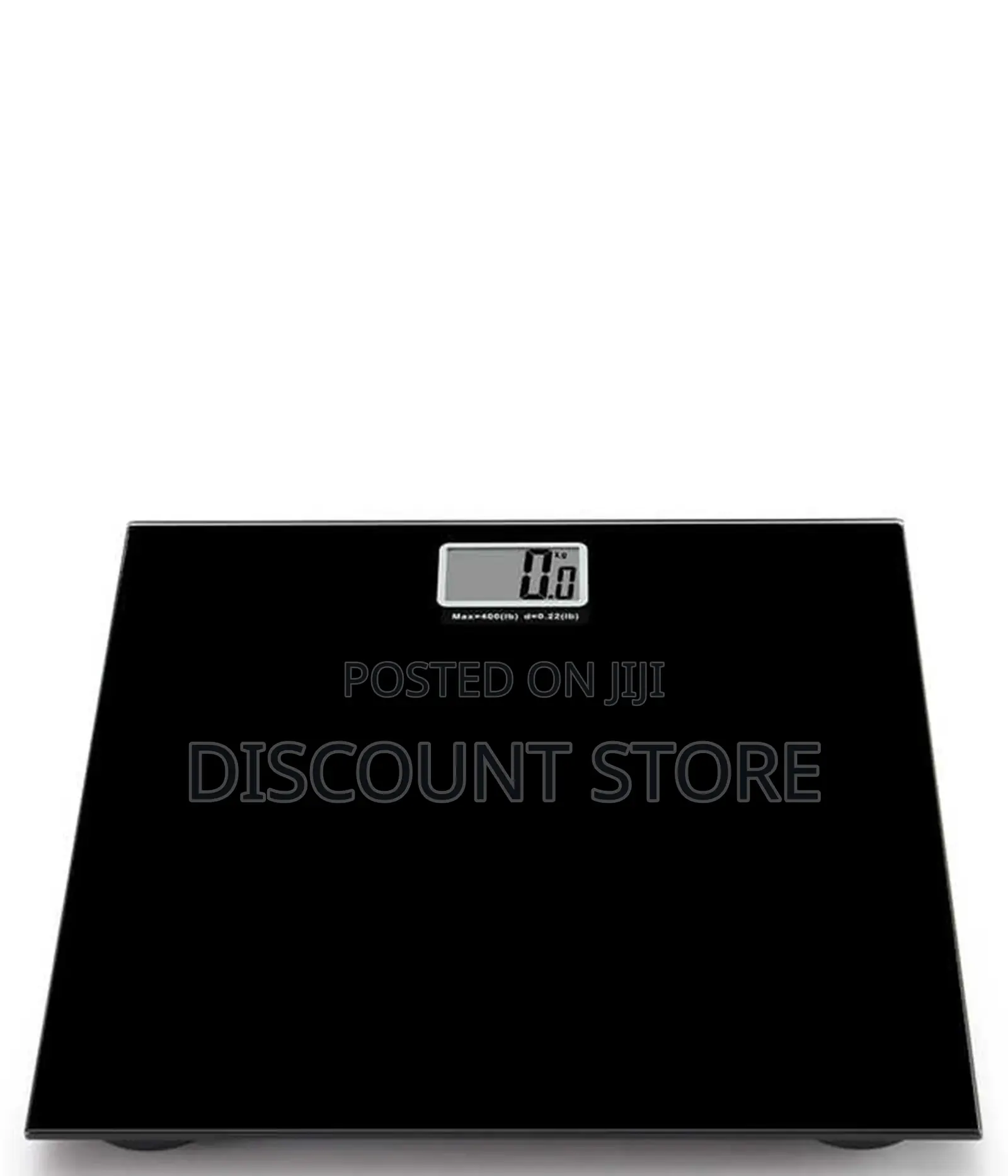 First Hand Black Led Digital Bathroom Weighing Scales 