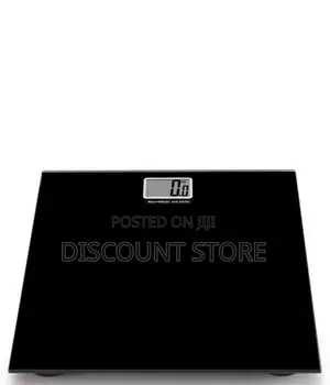 First Hand Black Led Digital Bathroom Weighing Scales 