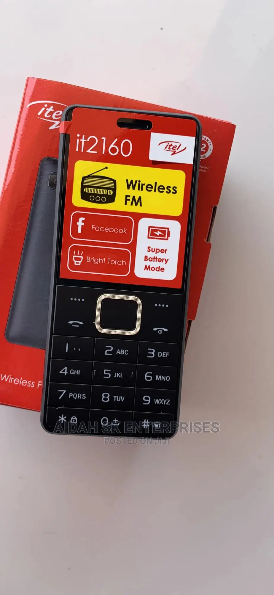 New Itel it2160 Black