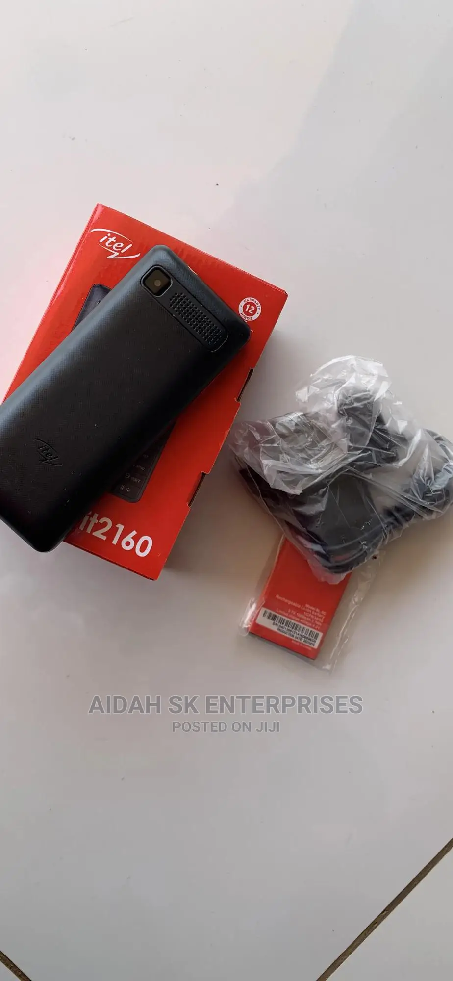 New Itel it2160 Black
