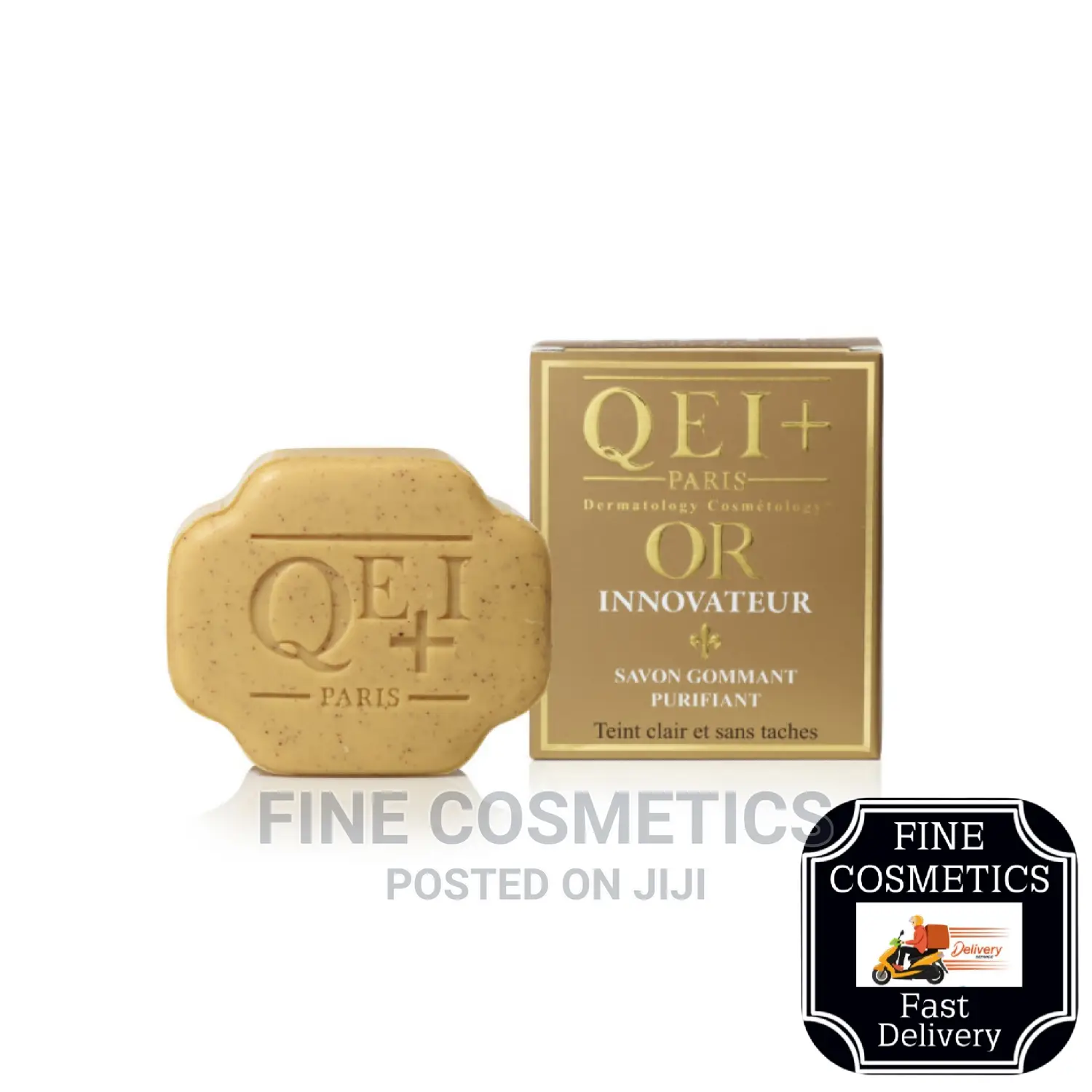 ORIGINAL QEI+ Paris Gold OR Innovative Purifying Bath Soap