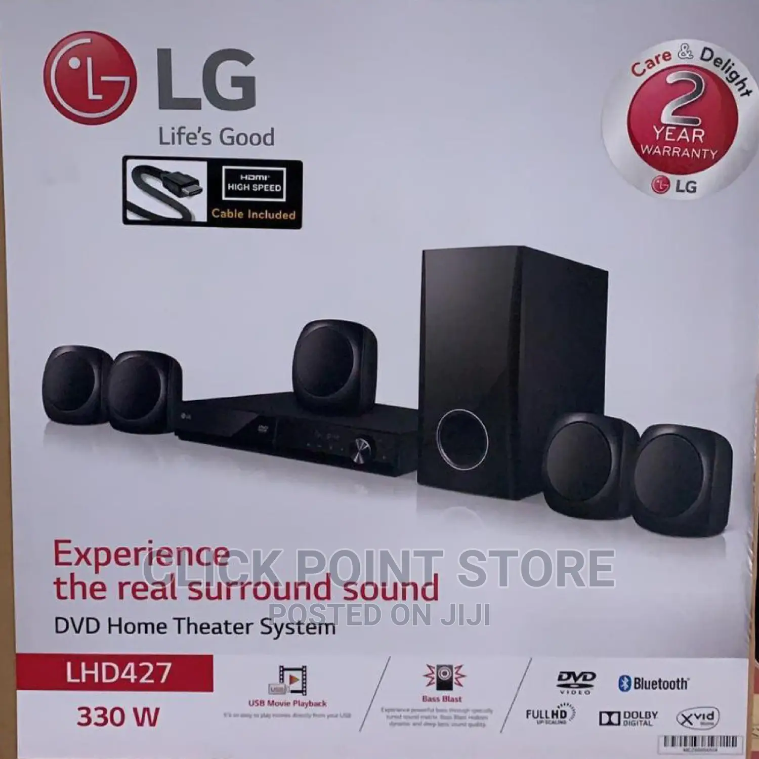 LG Hometheatre 330watts