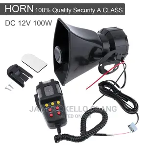 Siren and Microphone for Ambulance and Lead Cars