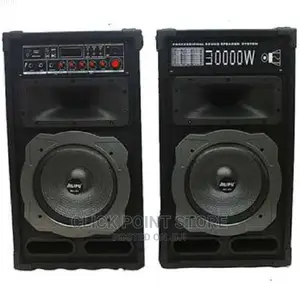 Alipu 3000 Watts Twin Speakers