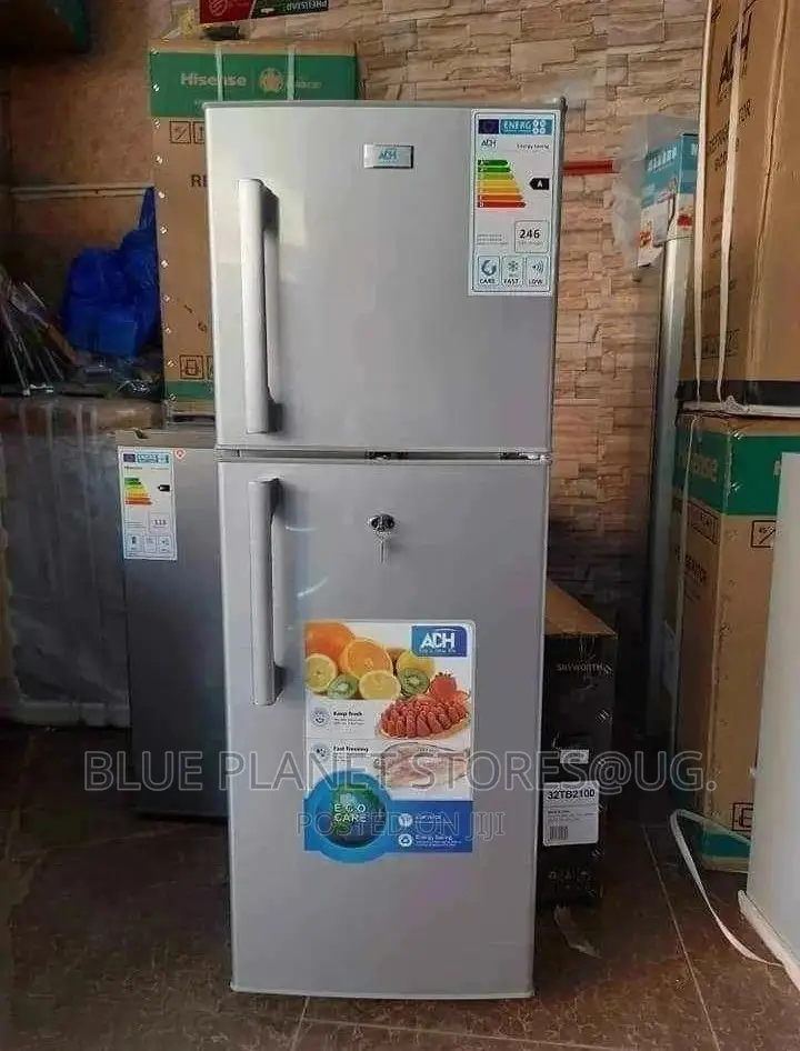 ADH 158litres Double Door Refrigerators || Silver Colour.