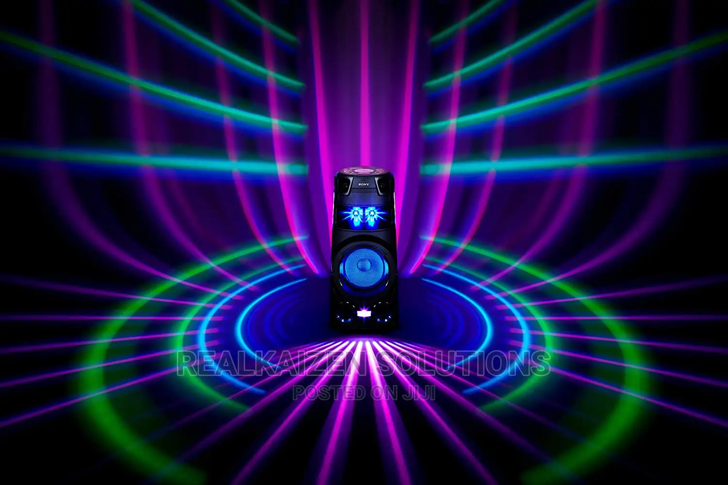Sony Bluetooth DVD Gesture Control High Power Party Speaker