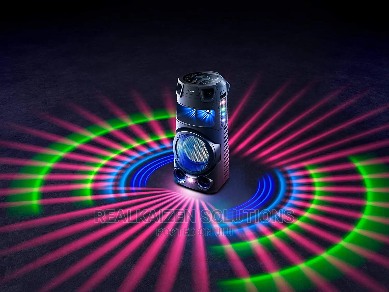 Sony Bluetooth DVD Gesture Control High Power Party Speaker