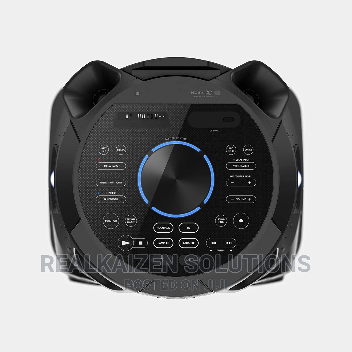 Sony Bluetooth DVD Gesture Control High Power Party Speaker