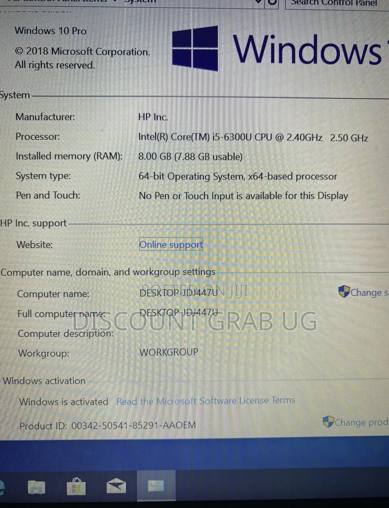 Laptop HP EliteBook 840 G3 8GB Intel Core I5 HDD 1T