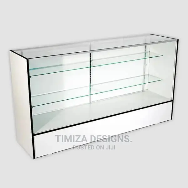 Glass Display -4feet White