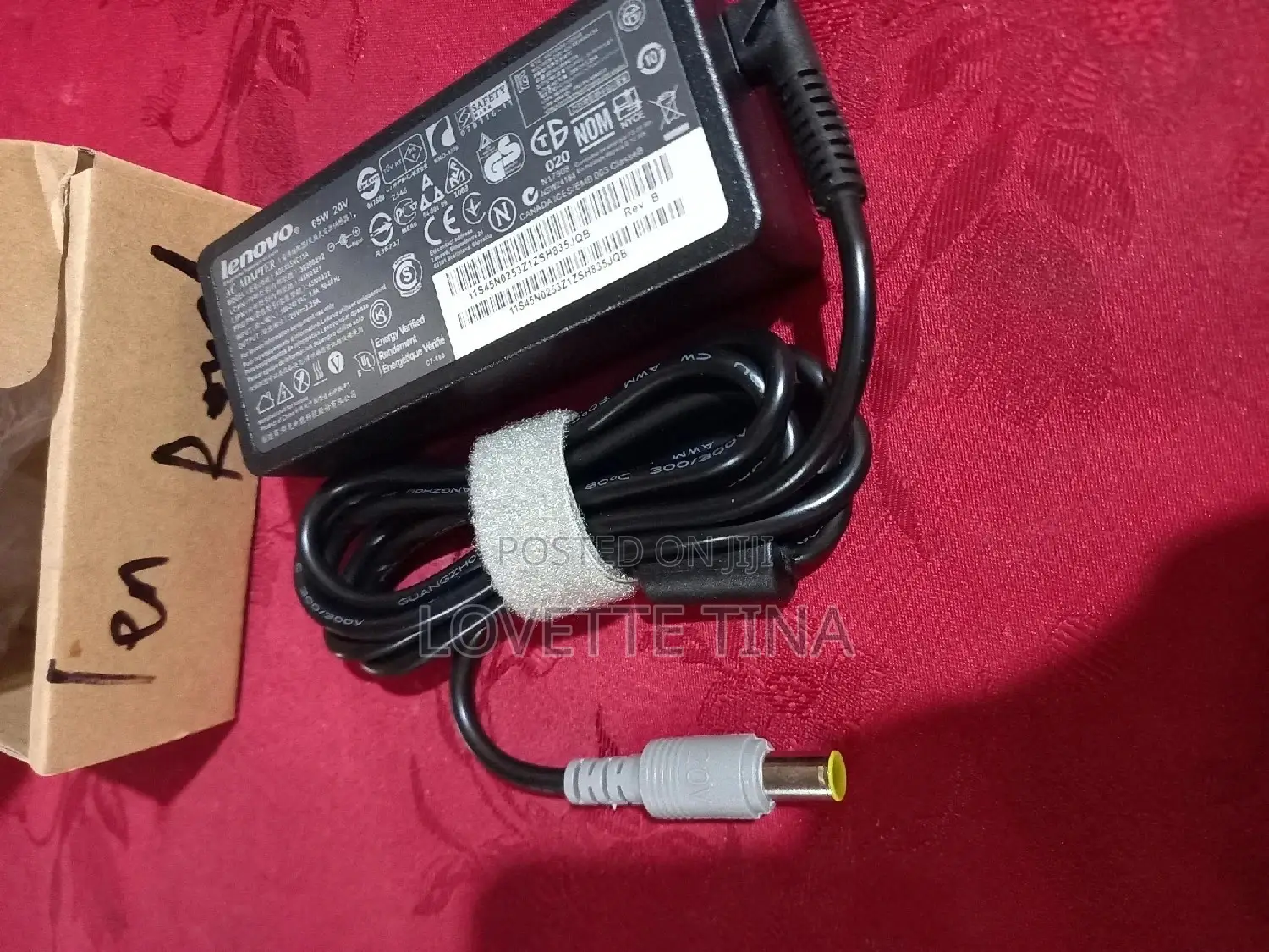 Lenovo Big Round Yellow Pin Adapter