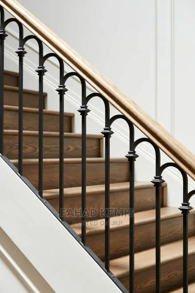 Wood Top Hand Railing